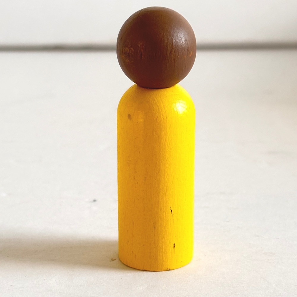 Lovevery Wooden Peg Doll Person Replacement